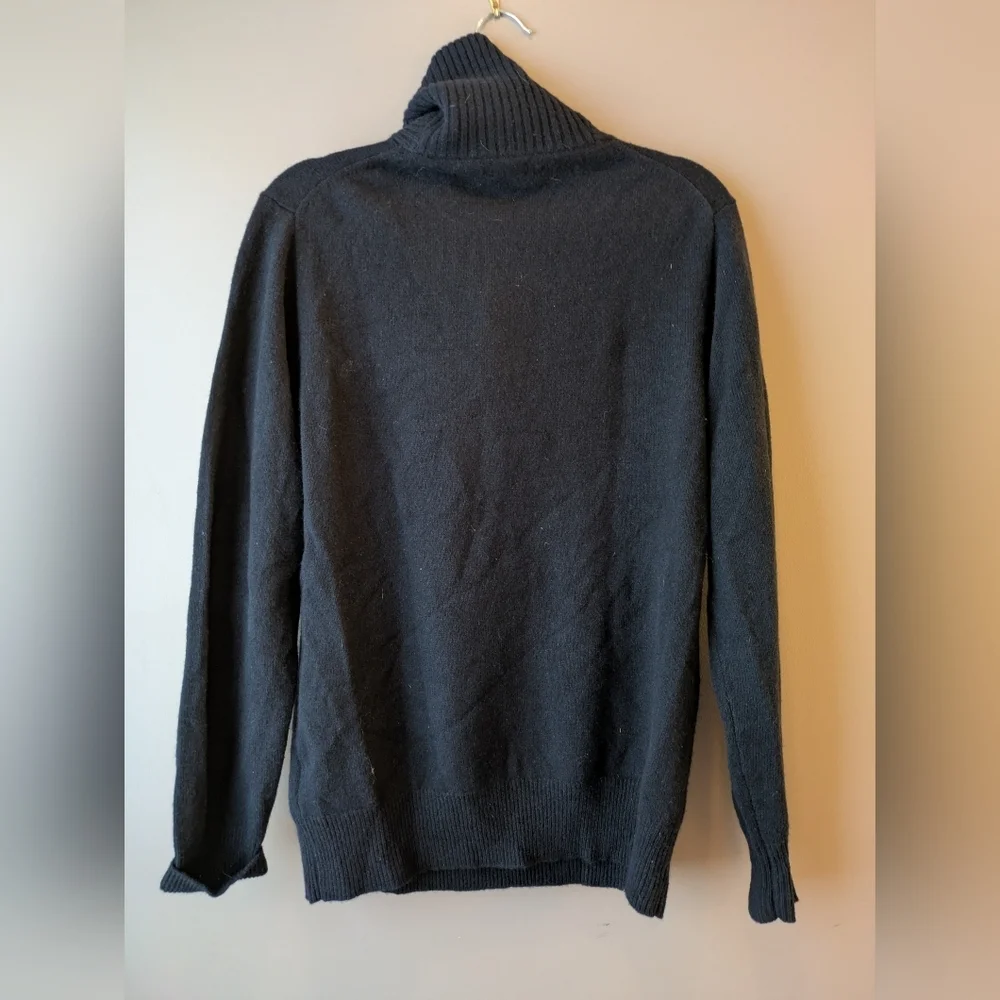 J. Crew Men's Shawl Neck Lambs Wool Pullover M